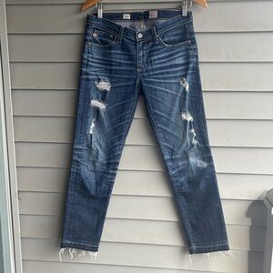 AG Adriano Goldschmidt Stilt Crop Cigarette Jeans. Size 26. Great condition.